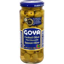 Goya COCKTAIL PITTED OLIVES 5.5 OZ