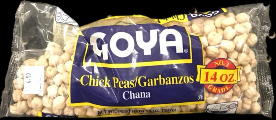 GOYA CHICKPEAS / GARBANZOS 14 OZ pk