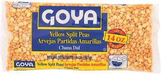 GOYA YELLOW SPLIT PEAS 14 OZ pk