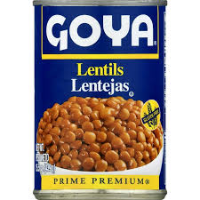 GOYA LENTIL BEANS 15.5 OZ