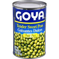 GOYA TENDER SWEET PEAS 15 OZ