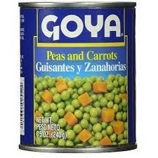 GOYA PEAS AND CARROTS 8.50 OZ