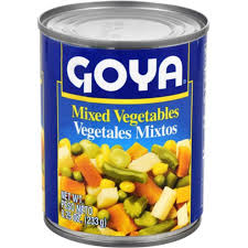GOYA MIXED VEGETABLES 8.5 OZ