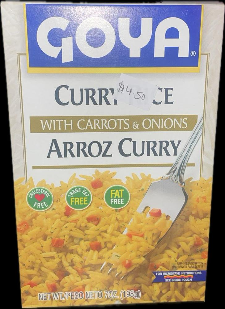 GOYA CURRY RICE 7 OZ