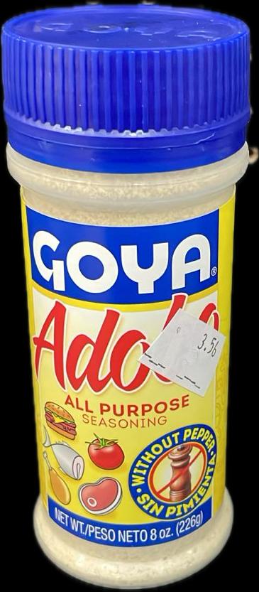 ADOBO WITHOUT PEPPER  8oz