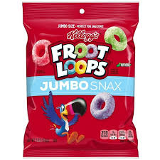 KELLOGGS  JUMBO SNAX FRUITLOOP 