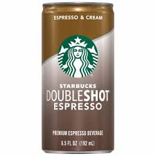 STARBUCKS ESPRESSO AND CREAM 6.5Z