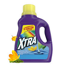 XTRA LIQUID LAUNDRY DETERGENT MOUNTAIN RAIN 139.2oz