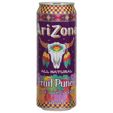 Arizona Fruit punch can 22oz