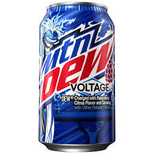 Mountain Dew Voltage Raspberry  Citrus  12oz
