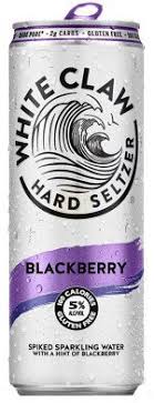 White Claw Hard Seltzer Blackberry 12oz Can  