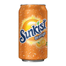 Sunkist orange 12oz cans