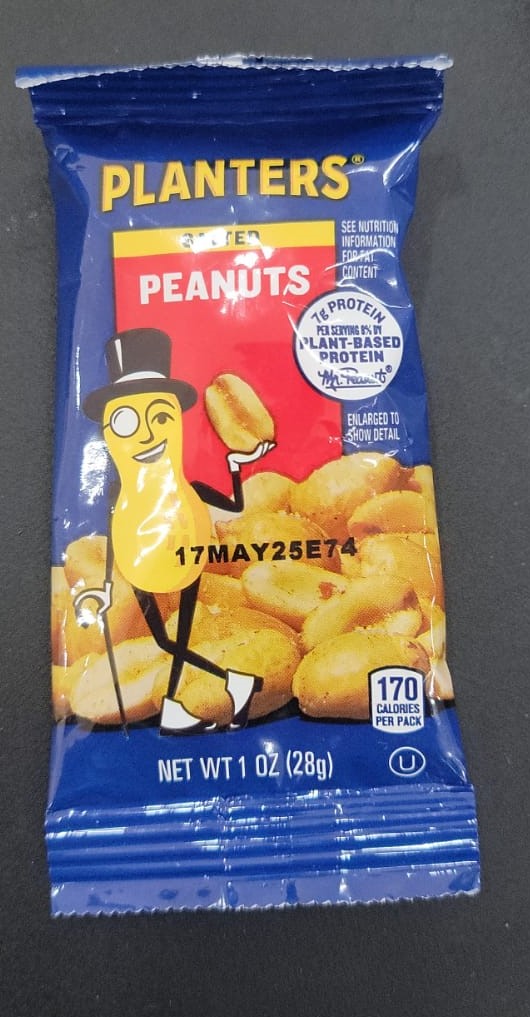 planters salted PEANUT 1.0oz  