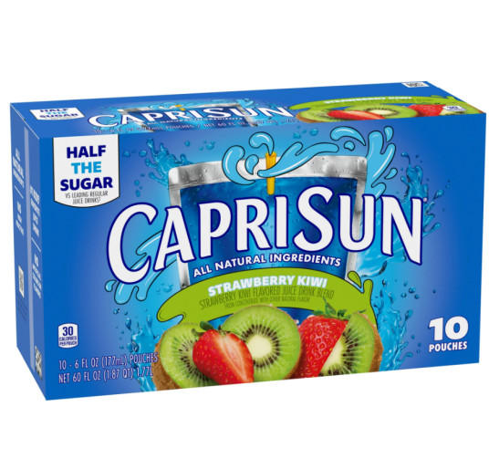 Caprisun Strawberry Kiwi Box of 10