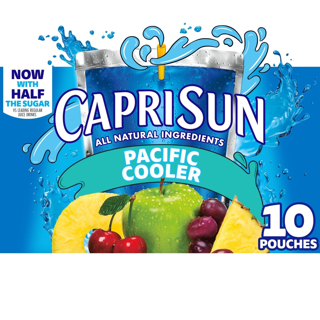 Caprisun Pacific Cooler Box of 10 