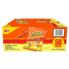 Cheetos Flamin Hot Crunchy 1oz Box of 50 