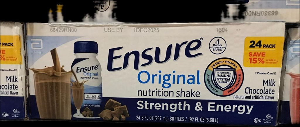 Ensure Chocolate 8oz Case 0f 24  