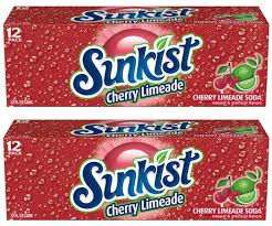 Sunkist Cherry Lemonade 12oz CASE OF 24