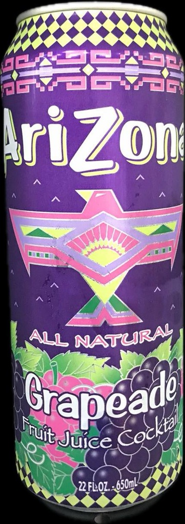 Arizona Grapeade can 22oz 
