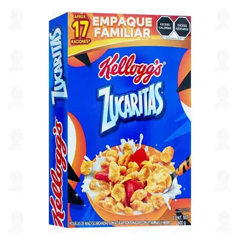 KELLOGG'S ZUCARITAS FROSTER CEREAL 600G