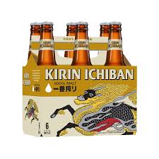 KIRIN ICHIBAN LAGER BEER 12OZ BOTTLE