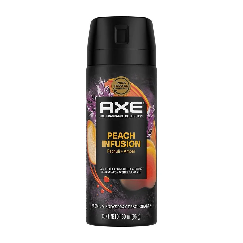 AXE PEACH INFUSION DEODORANT SPRAY 150ml