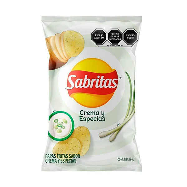 SABRITAS CREMA Y ESPECIALS 44G