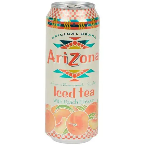 ARIZONA ZERO PEACH BLACK TEA 460ml