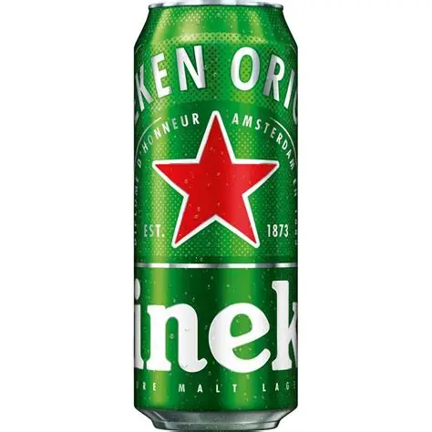 HEINEKEN GREEN BEER CAN 16.9 oz