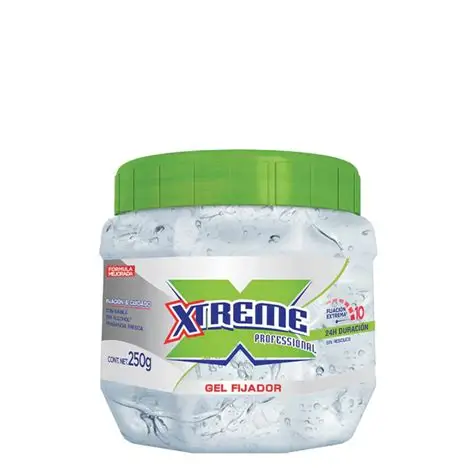 XTREME TRANSPARENT HAIR GEL JAR 250G