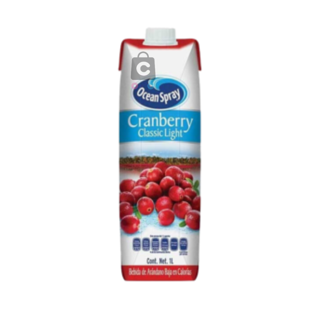 OCEAN SPRAY NATURAL CRANBERRY DRINK 1LT