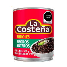 LA COSTENA FRIJOLES NEGROS 560 g