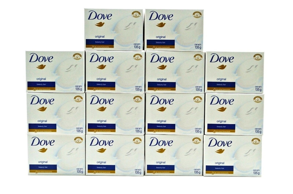 DOVE ORIGINAL SOAP 135G PACK OF 14