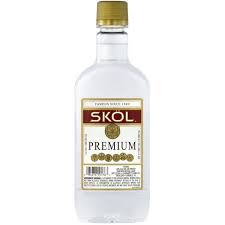 SKOL VODKA 80 Proof 1 LT 