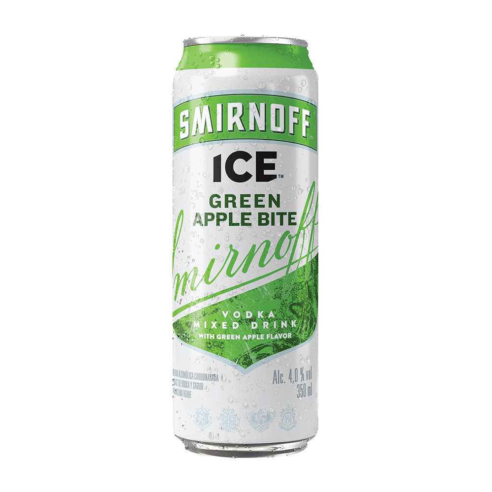 Vodka Smirnoff Ice - GREEN Apple 350ML
