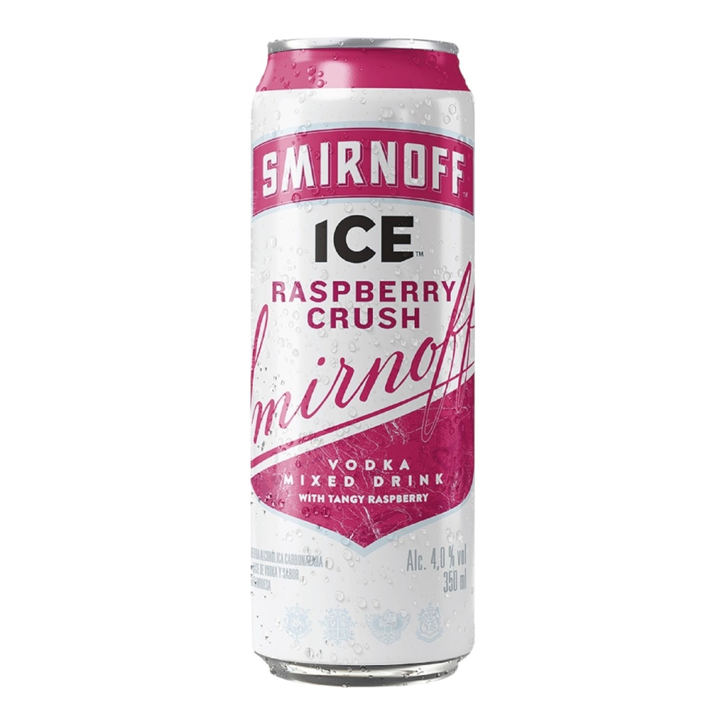 Vodka Smirnoff Ice - Raspberry CRUSH 350ML
