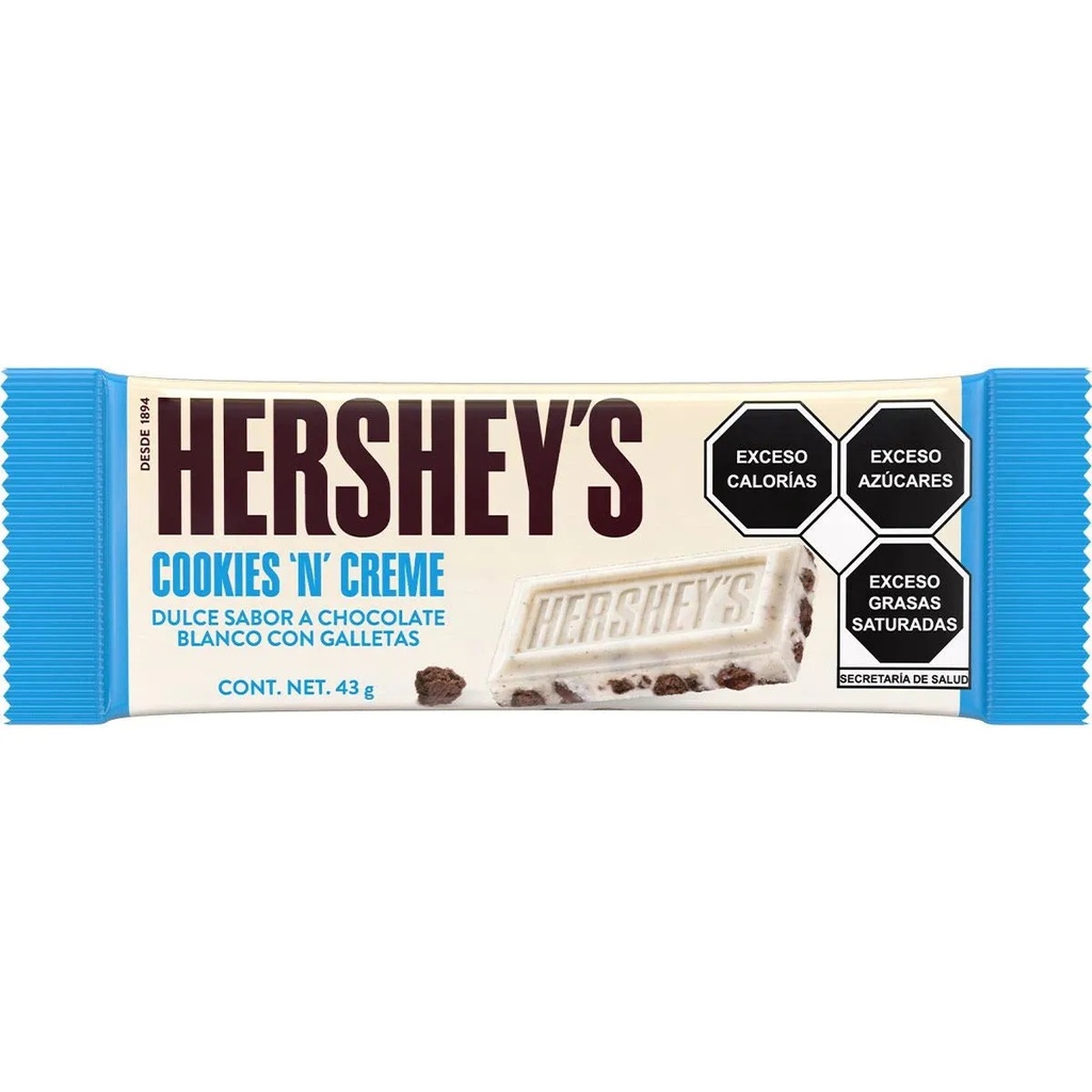 HERSHEY'S COOKIES AND CREME 43G