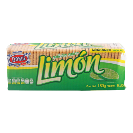 DONDE GALEETAS LIMON 180G