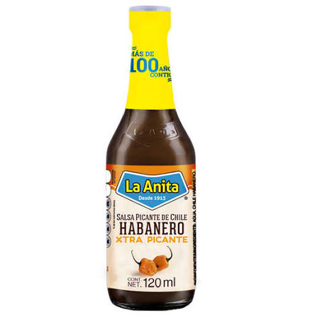 LA ANITA HABANERO EXTRA HOT 120ML