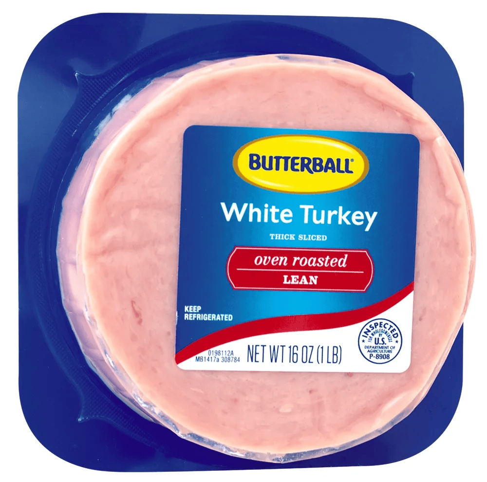Butterball, Lean Oven Roasted Turkey  12-16 oz.  Well pack (Lr:10,Pt:130)							

