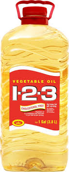 123 VEGETABLE OIL 3.785 LITERS