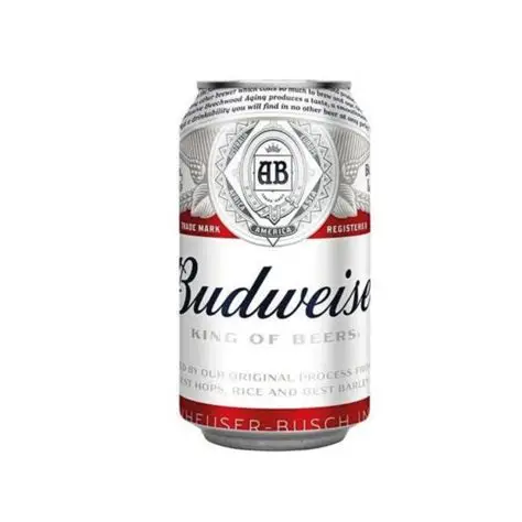 BUDWEISER BEER 12oz Can