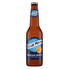 BLUE MOON BEER BELGIAN WHITE 12oz BOTTLE