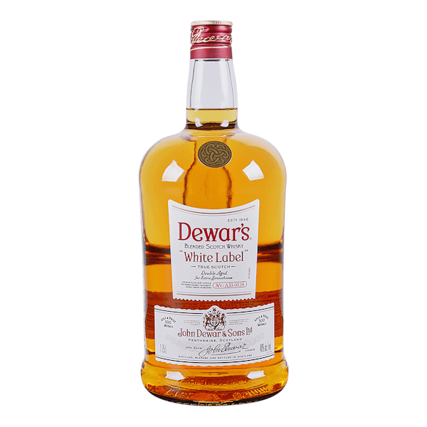 Dewar’s White Label Scotch Whiskey 1.75 ltr Bottle