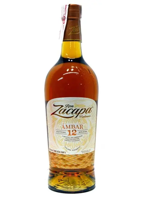RON ZACAPA AMBAR 12 YEAR OLD 1 Liter