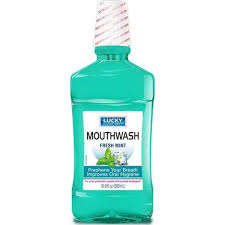 LUCKY SUPER SOFT MOUTHWASH      16.9oz FRESH MINT