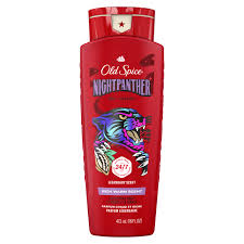 OLD SPICE BODY WASH 16oz NIGHTPANTHER SHOWER FRESH