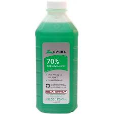 SWAN 70% ISOPROPYL ALCOHOL 16oz WINTERGREEN 