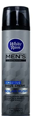 WHITE RAIN MEN’S SENSITIVE SHAVING CREAM  7oz 