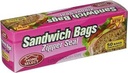 HOME SELECT SANDWICH BAGS 40ct  COUNT ZIPPER SEAL 